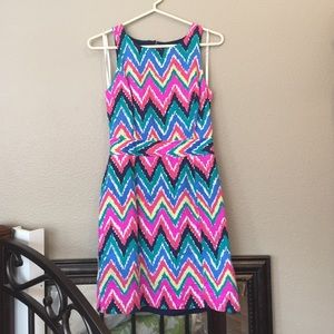 Lilly Pulitzer Kirkland Dress Hearts Flutter Sz 0
